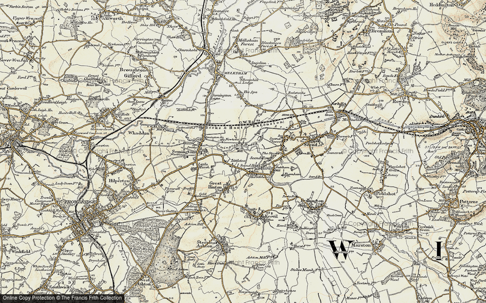 Old Map of Littleton, 1898-1899 in 1898-1899