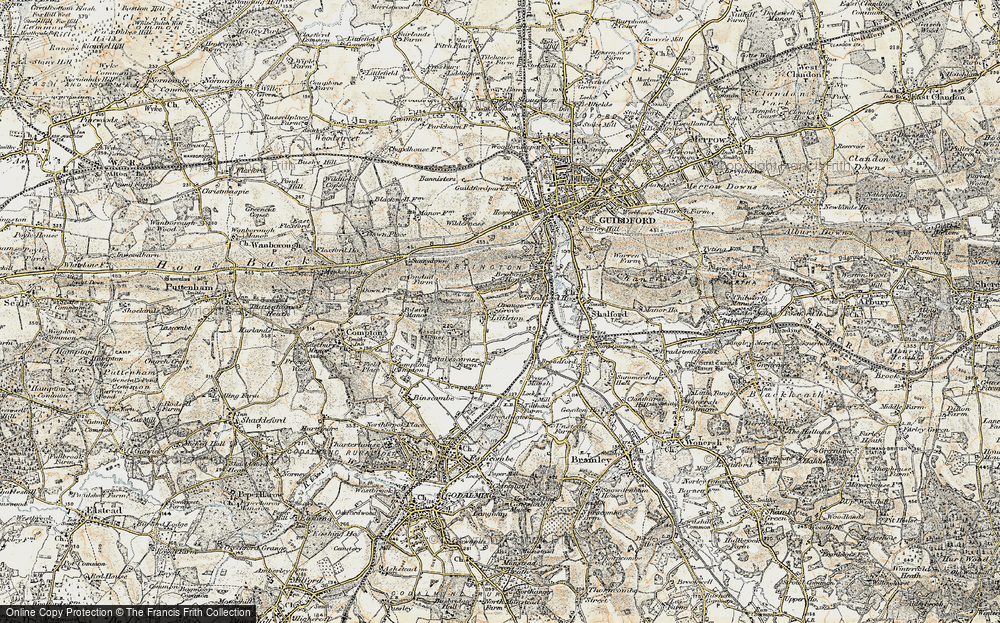 Old Map of Littleton, 1898-1909 in 1898-1909