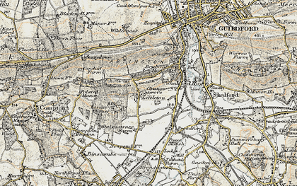 Old map of Littleton in 1898-1909