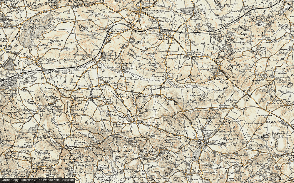 Old Map of Littlewindsor, 1898-1899 in 1898-1899