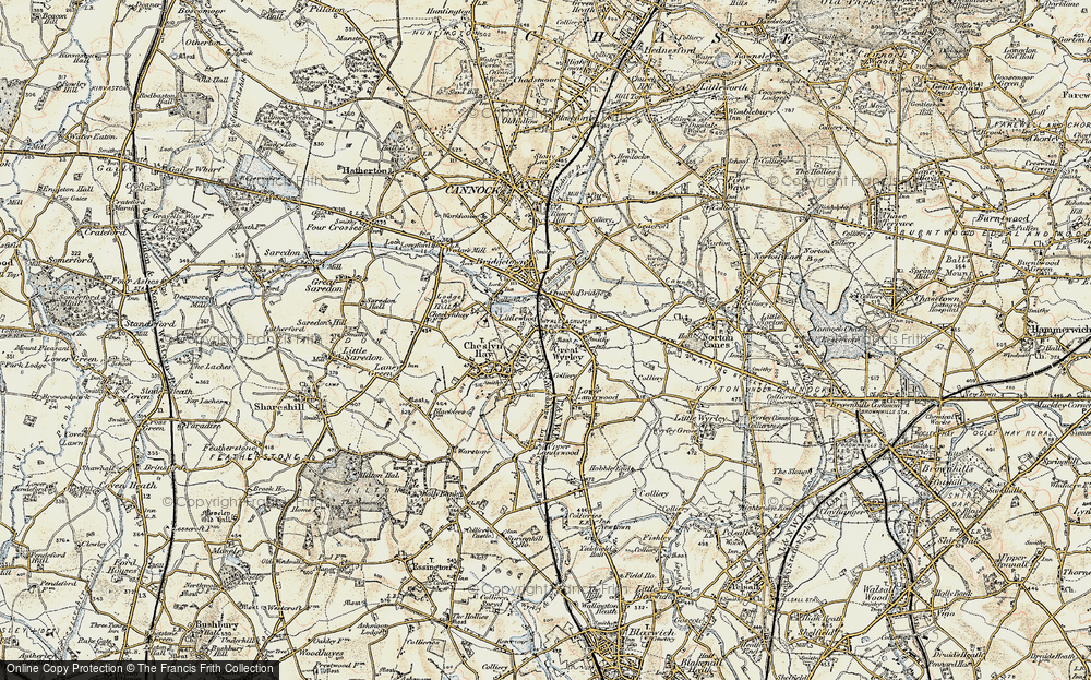 Old Map of Littlewood, 1902 in 1902