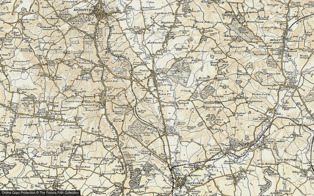 Old Map of Littlewood Green, 1899-1902 in 1899-1902