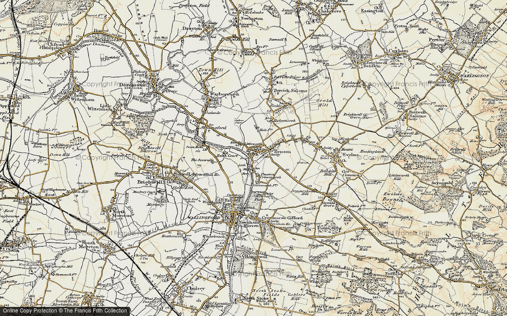 Old Map of Littleworth, 1897-1898 in 1897-1898