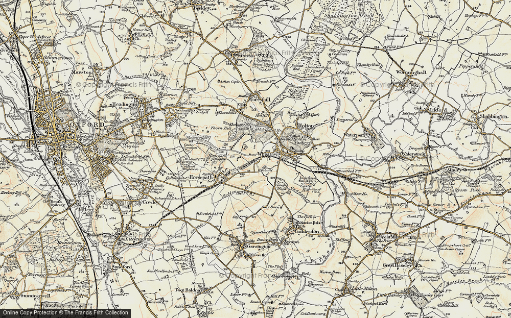 Old Map of Littleworth, 1897-1899 in 1897-1899
