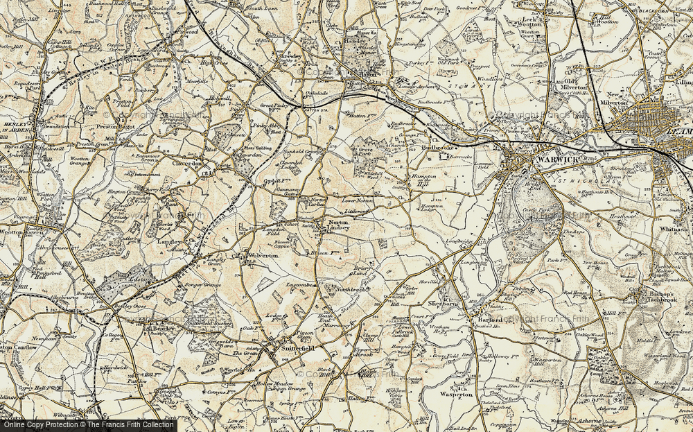 Old Map of Littleworth, 1899-1902 in 1899-1902