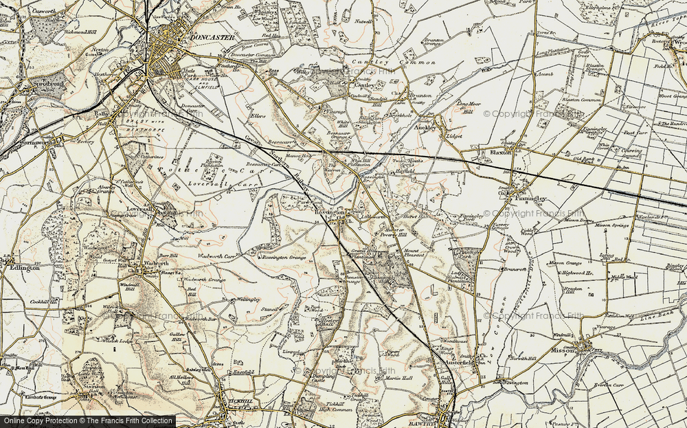 Old Map of Littleworth, 1903 in 1903