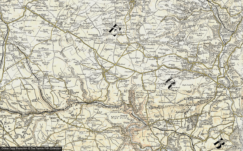 Old Map of Litton, 1902-1903 in 1902-1903