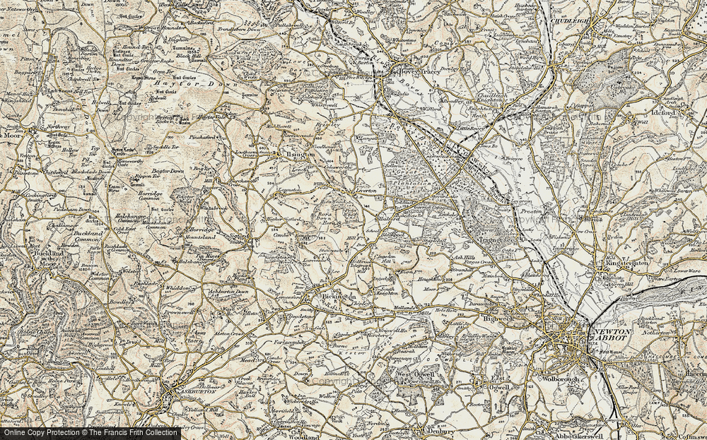 Old Map of Liverton, 1899-1900 in 1899-1900