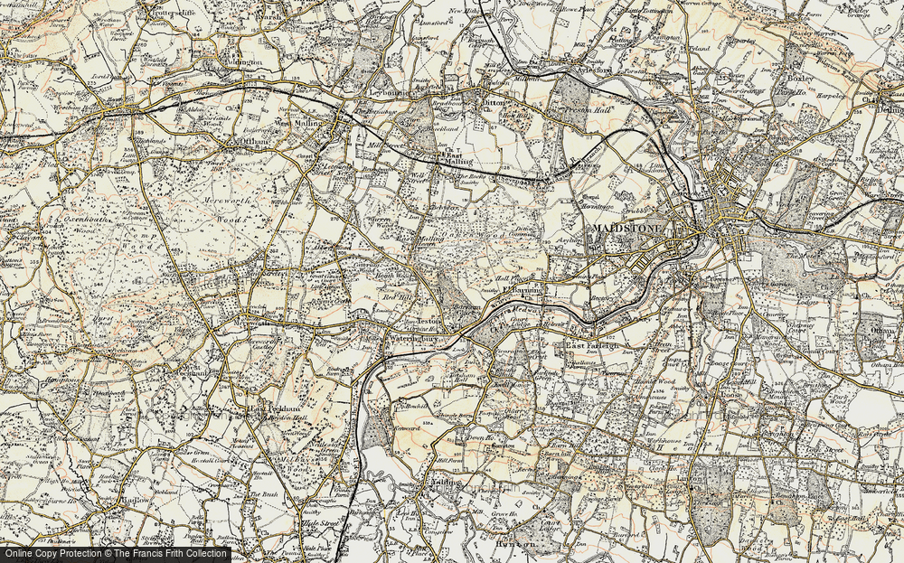 Old Map of Livesey Street, 1897-1898 in 1897-1898