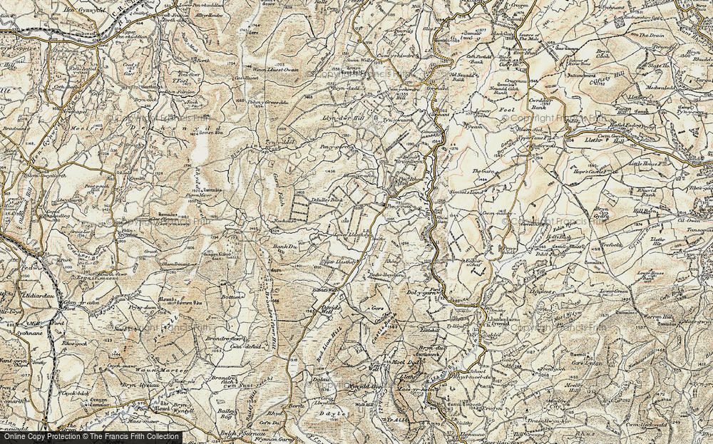 Llaithddu, 1901-1903