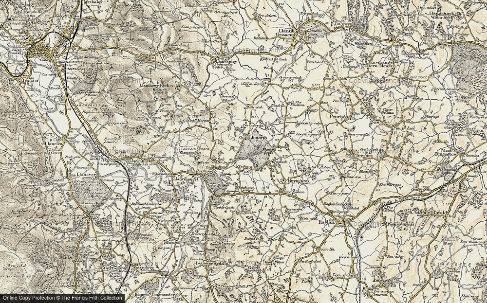 Llanarth, 1899-1900