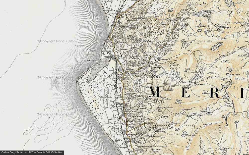 Old Map of Llanbedr, 1903 in 1903