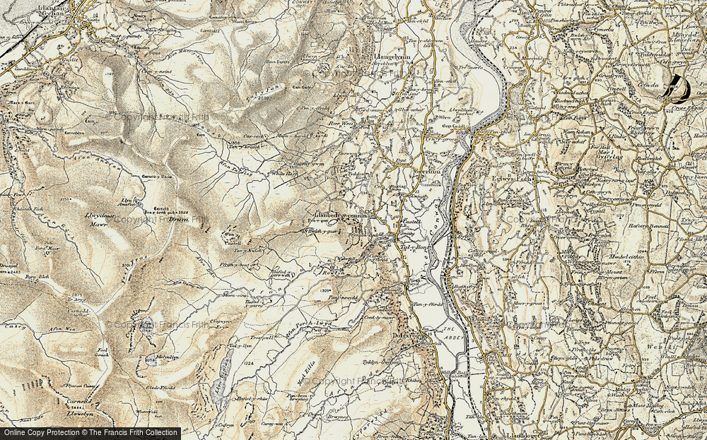 Llanbedr-y-cennin, 1902-1903