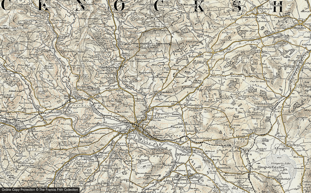 Llanddew, 1900-1901