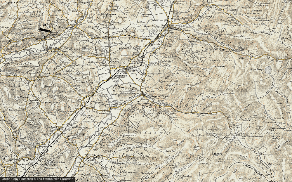 Llanddewi-Brefi, 1901-1903