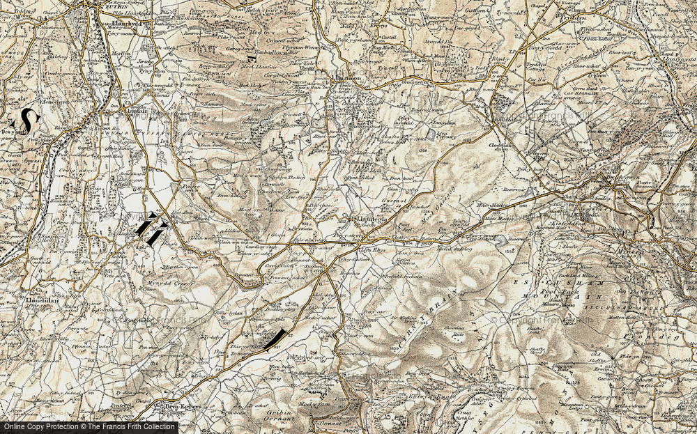 Old Map of Historic Map covering Accre in 1902-1903