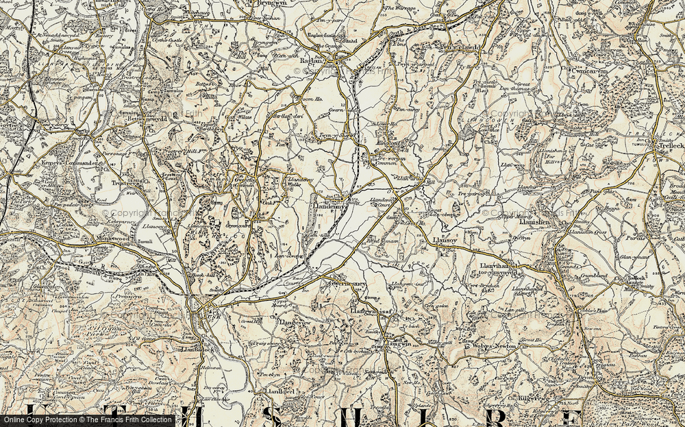 Llandenny, 1899-1900