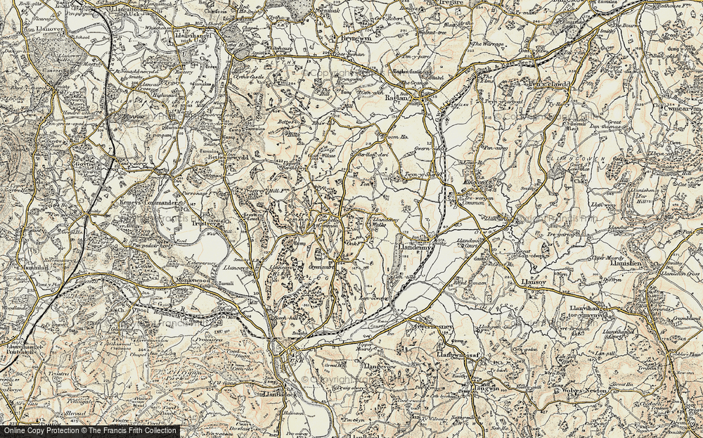 Llandenny Walks, 1899-1900