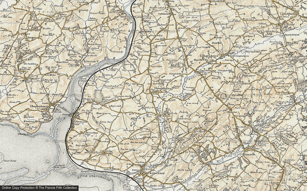 Llandyfaelog, 1901