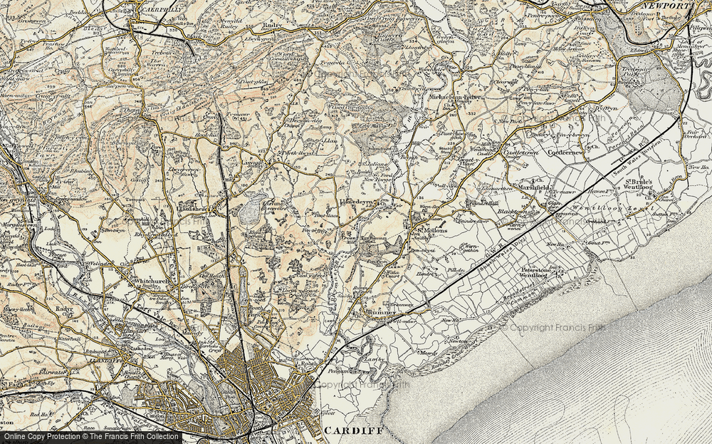 Llanedeyrn, 1899-1900