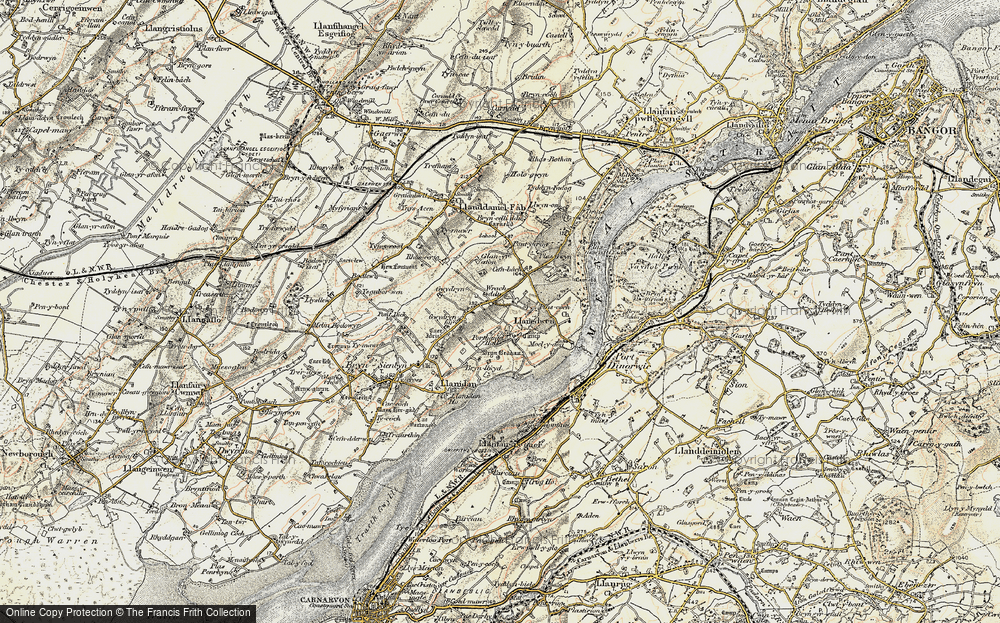 Llanedwen, 1903-1910