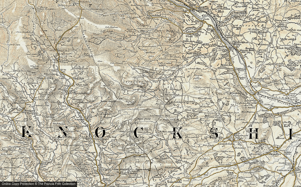 Llaneglwys, 1900-1902
