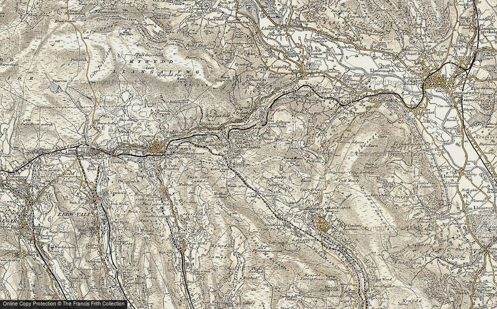 Llanelly Hill, 1899-1900