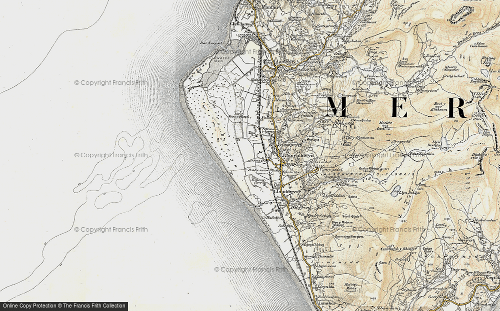 Old Map of Llanenddwyn, 1902-1903 in 1902-1903