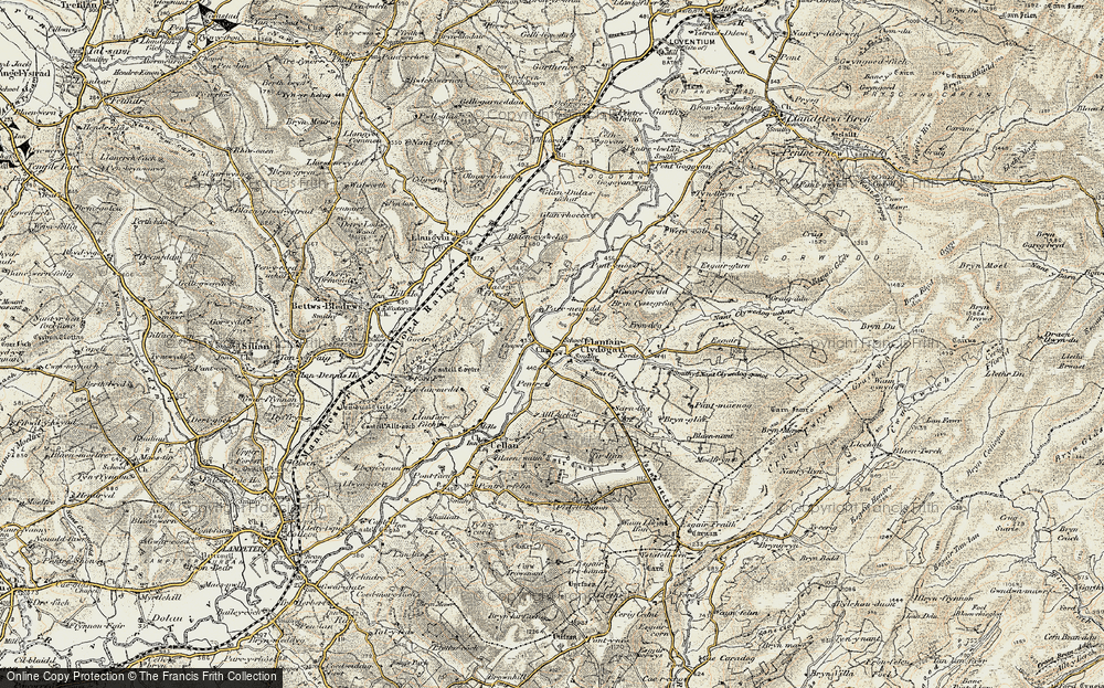 Llanfair Clydogau, 1901-1902