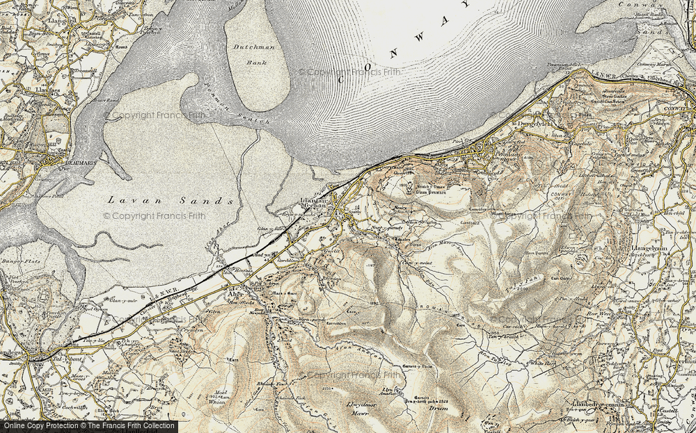 Old Map of Llanfairfechan, 1903-1910 in 1903-1910