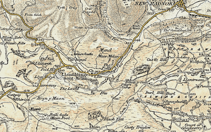 Old map of Water-break-its-neck in 1900-1903
