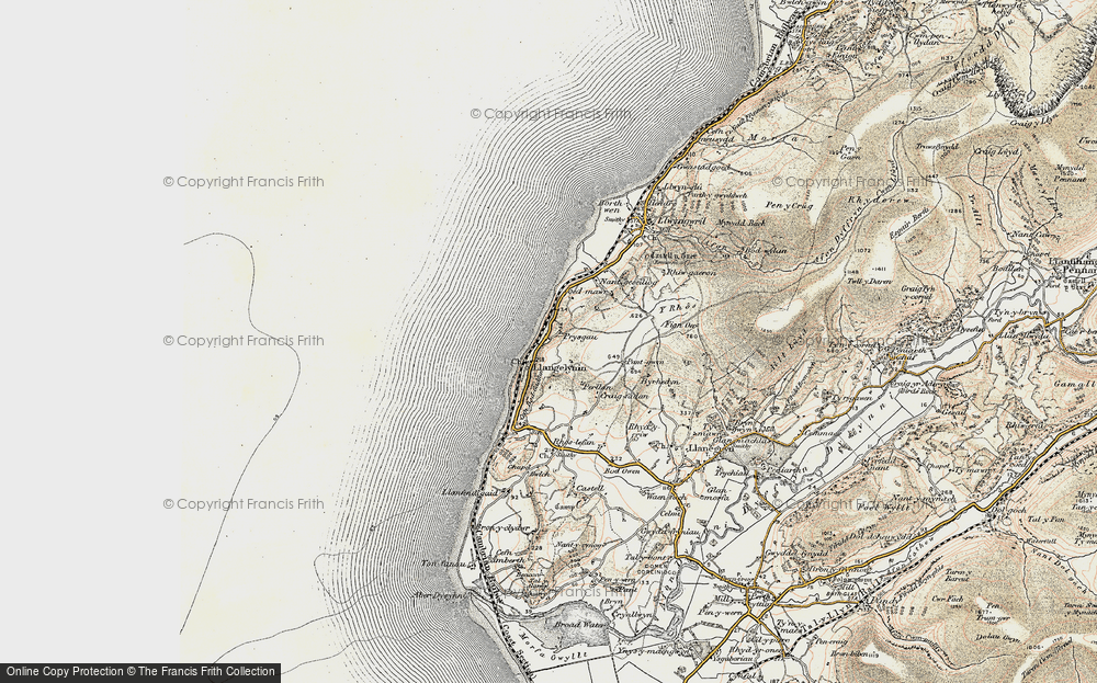 Old Map of Llangelynnin, 1902-1903 in 1902-1903