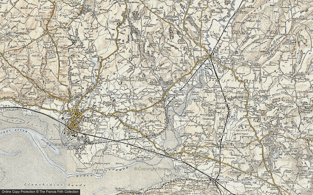 Llangennech, 1900-1901
