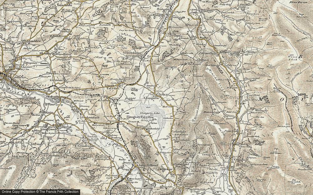 Llangors, 1900-1901