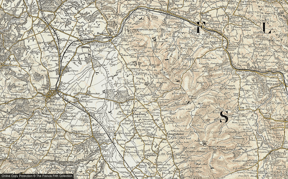 Llangwyfan, 1902-1903