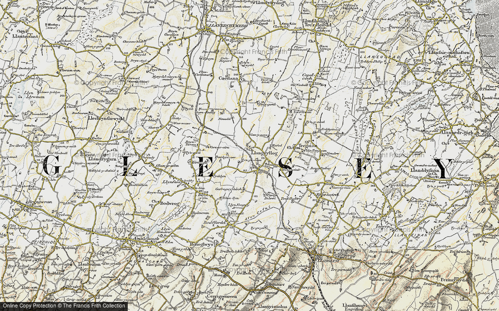 Llangwyllog, 1903-1910
