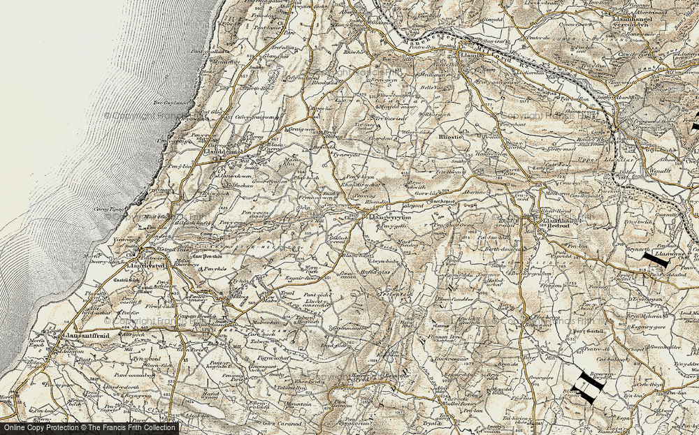 Llangwyryfon, 1901-1903