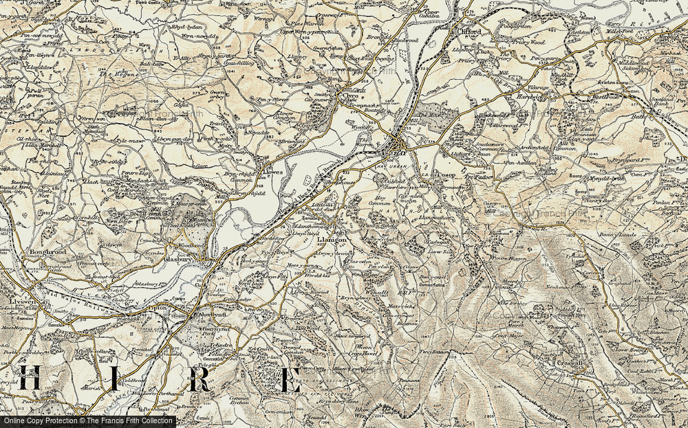 Llanigon, 1900-1902