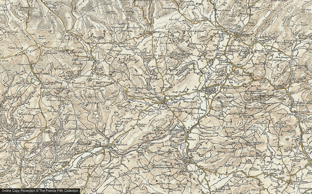 Llansawel, 1900-1902