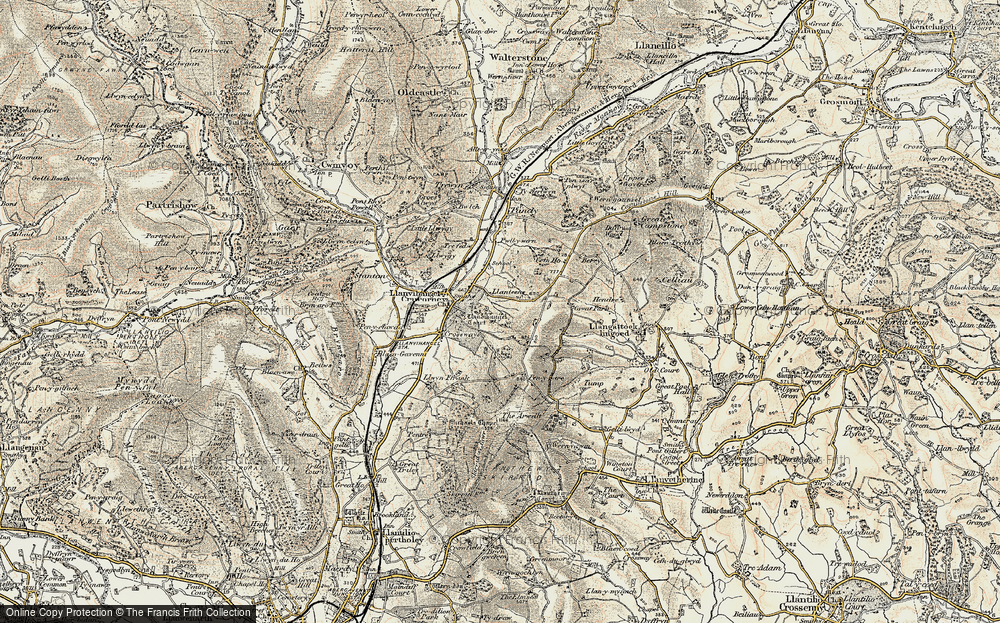 Llanteems, 1899-1900