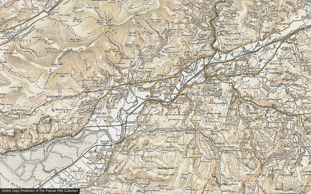 Old Map of Llugwy, 1902-1903 in 1902-1903