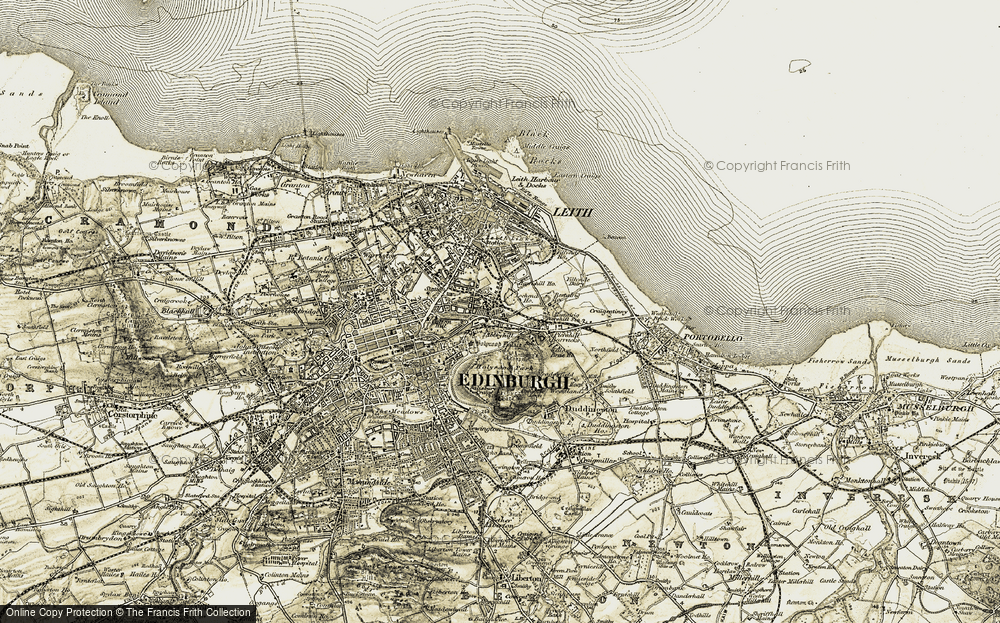 Old Map of Lochend, 1903-1906 in 1903-1906