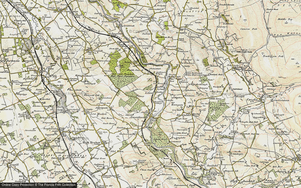 Old Map of Lockhills, 1901-1904 in 1901-1904