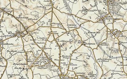 Old map of Lockleywood in 1902