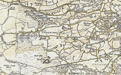 Old map of Lodge Moor in 1902-1903