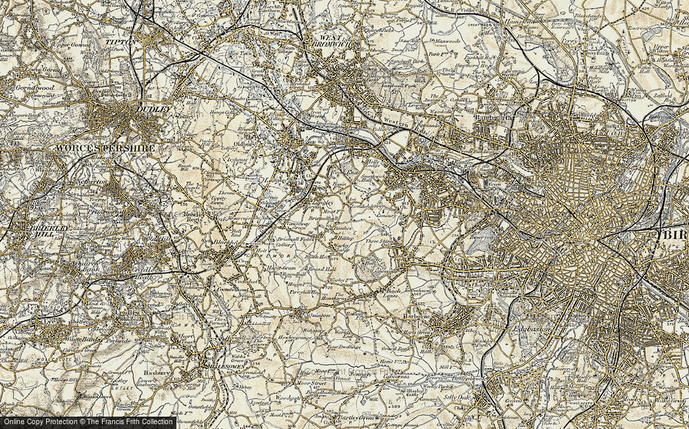 Old Map of Londonderry, 1902 in 1902