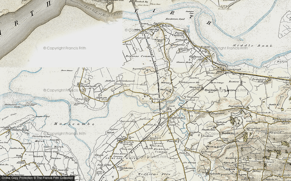Old Map of Longcroft, 1901-1904 in 1901-1904