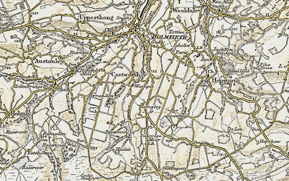 Old map of Longley in 1903