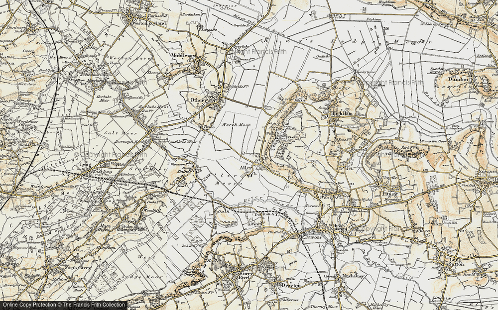 Old Map of Longstone, 1898-1900 in 1898-1900