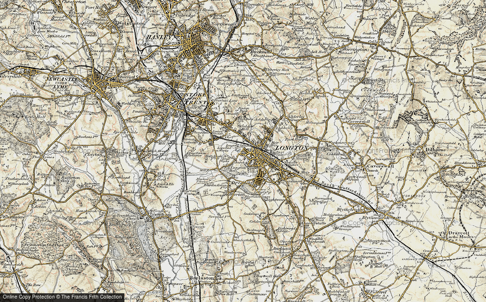 Old Map of Longton, 1902 in 1902